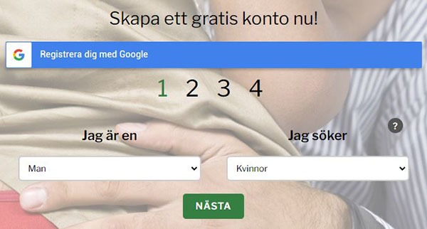 Registrering (Hur kan jag registrera mig på Svensk Sex Contact?)